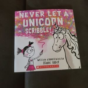 Never Let a Unicorn Scribble! Book